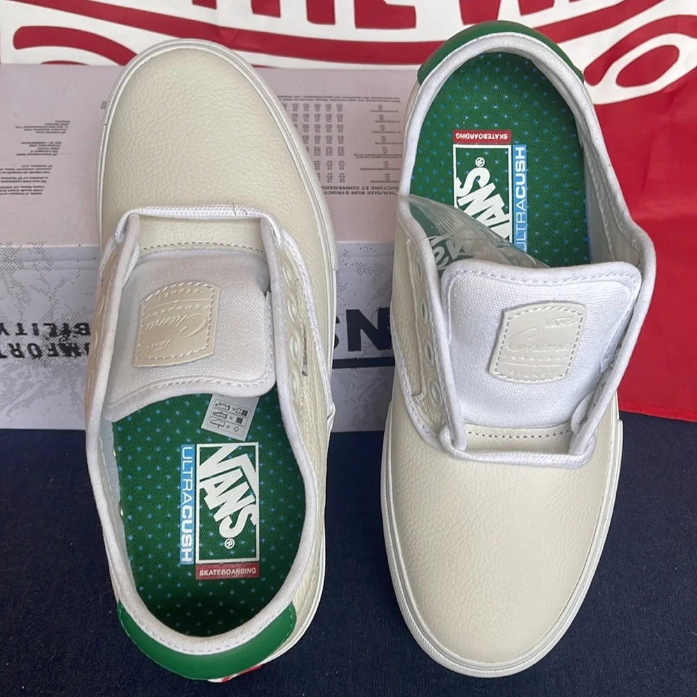 Vans Chima Ferguson (Sport Vtg) White/Green VNOA5JIH9BL. WMNS sneakers